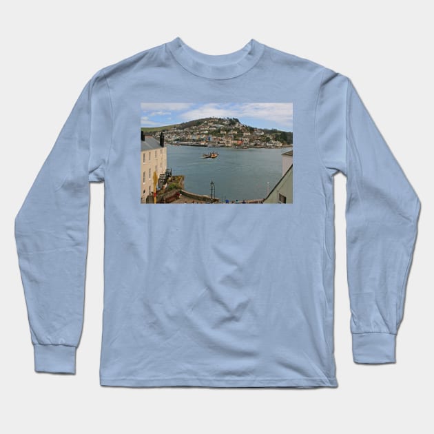 Dartmouth & Kingswear Long Sleeve T-Shirt by RedHillDigital